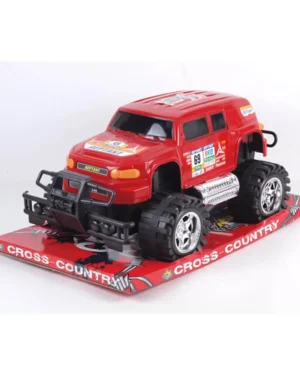 Детски джип хамър огромен с големи гуми и червен цвят