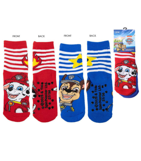 2 бр. детски чорапи антислип Paw Patrol 23-34