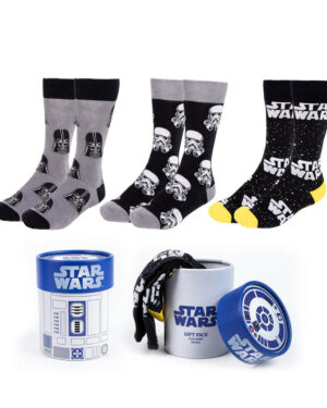 3 бр. юношески чорапи star wars premium за деца