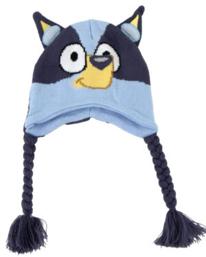 зимна шапка с плитки bluey за деца