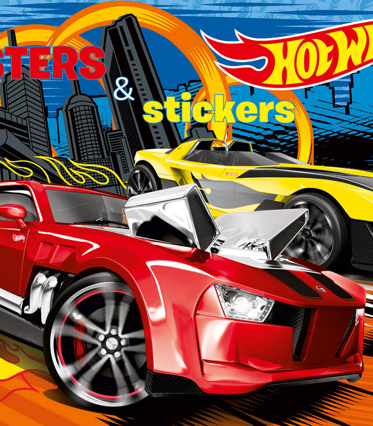албум-книжка-за-оцветяване-стикери-hot-wheels-32-стр-2-видаjpg - Детски Свят Голям албум книжка за оцветяване + стикери hot wheels 32 стр 2 вида