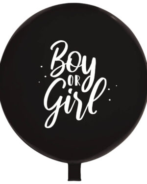 балон гигант 60 см черен boy or за деца