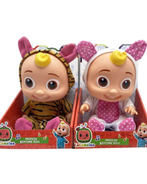 кукла бебе cocomelon с дрехи на животни за деца