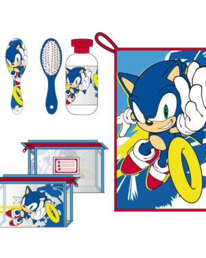 голяма чанта с тоалетни принадлежности sonic за деца