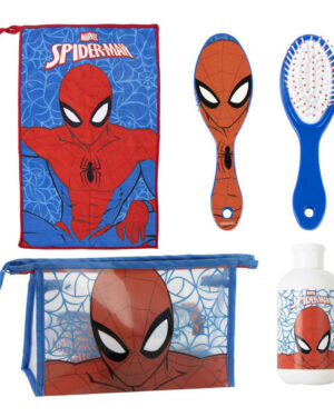 голяма чанта с тоалетни принадлежности spiderman за деца