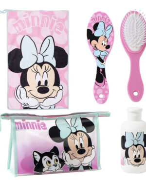 голяма чанта с тоалетни принадлежности minnie за деца