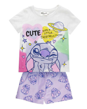 лятна пижама stitch angel 6-12 год. за деца