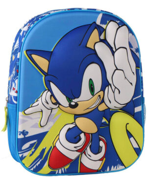 раница 3d sonic за деца