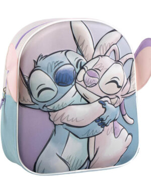 раница 3d stitch&angel 30×30 см за деца