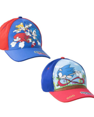 шапка с козирка sonic 53 см за деца