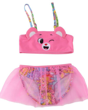 бански 2 части care bears 4-10 за деца