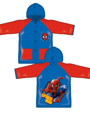 дъждобран pvc spiderman 4-8 год. за деца