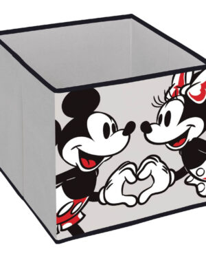 кутия за играчки minnie черно 31х31х31 за деца