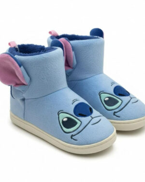 пантофи боти с твърда подметка stitch за деца