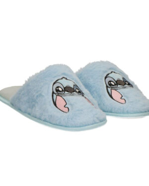 плюшени чехли с бродерия stitch 30-37 за деца