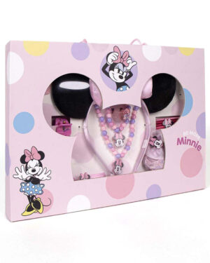 козметичен комплект с диадема кутия minnie за деца