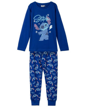зимна детска пижама 6-14 год. stitch момче за деца