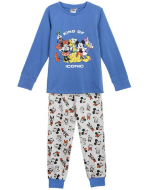 зимна детска пижама 4-12 год. mickey за деца