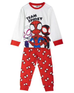 зимна детска пижама 2-6 год. spiderman за деца