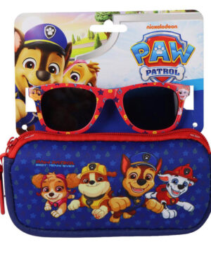 слънчеви очила с калъф paw patrol за деца