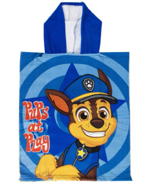 хавлиено пончо paw patrol 50х115 за деца
