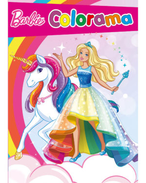 книжка за оцветяване barbie colorama 48 стр. за деца