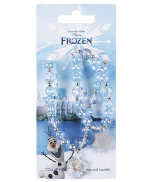 колие и гривна на картон frozen за деца