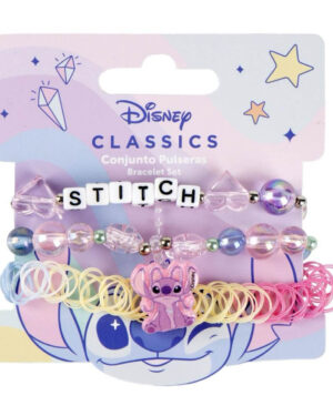комплект гривни 3 бр. на картон stitch за деца