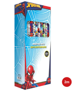 опаковъчна хартия 70 х 200 spiderman за деца