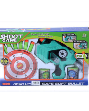 Пистолет с мишена shoot game