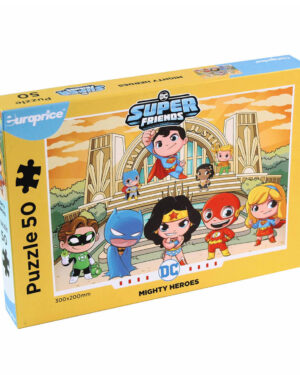пъзел dc super friends 50 елемента за деца