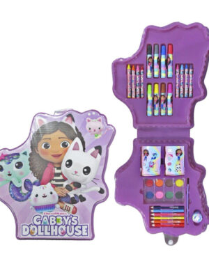 сгъваем комплект за рисуване gabby’s dollhouse за деца