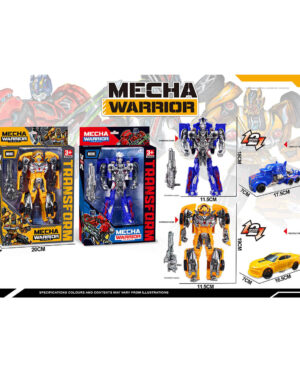 трансформърс mecha warrior 2 цвята за деца